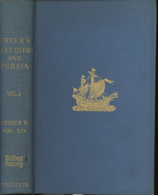 Item #s00029740 New Account of Easr India and Persia Being Nine Years' Travels, 1672-1691 Vol 1....