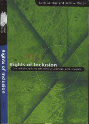 Item #s00029990 Rights of Inclusion: Law and Identity in the Life Stories of Americans With...