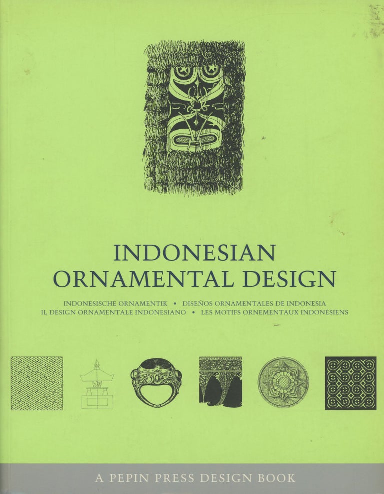 Item #s00029995 Indonesian Ornamental Design (Design Book). Pepin Van Roojen, Design.