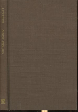 Item #s00030103 Letters of the Late Bishop England to the Hon.John Forsyth, on the Subject of...