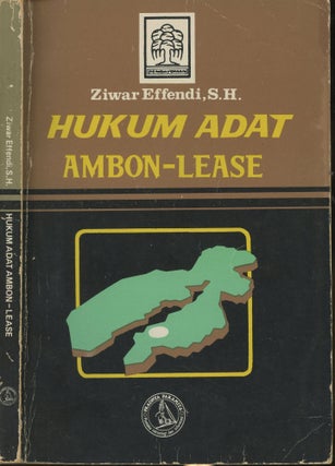 Item #s00030176 Hukum Adat: Ambon-Lease. Ziwar Effendi