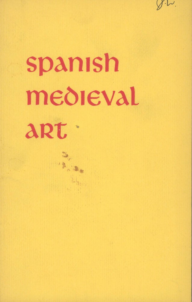Item #s00031043 Spanish Medieval Art. Dr. Walter W. S. Cook.