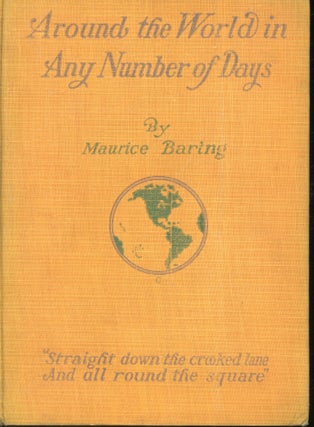 Item #s00032193 Around the World in Any Number of Days. Maurice Baring, Walter J. Enright Vincent...
