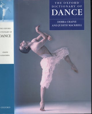 Item #s00032289 The Oxford Dictionary of Dance. Debra Craine, Judith Mackrell
