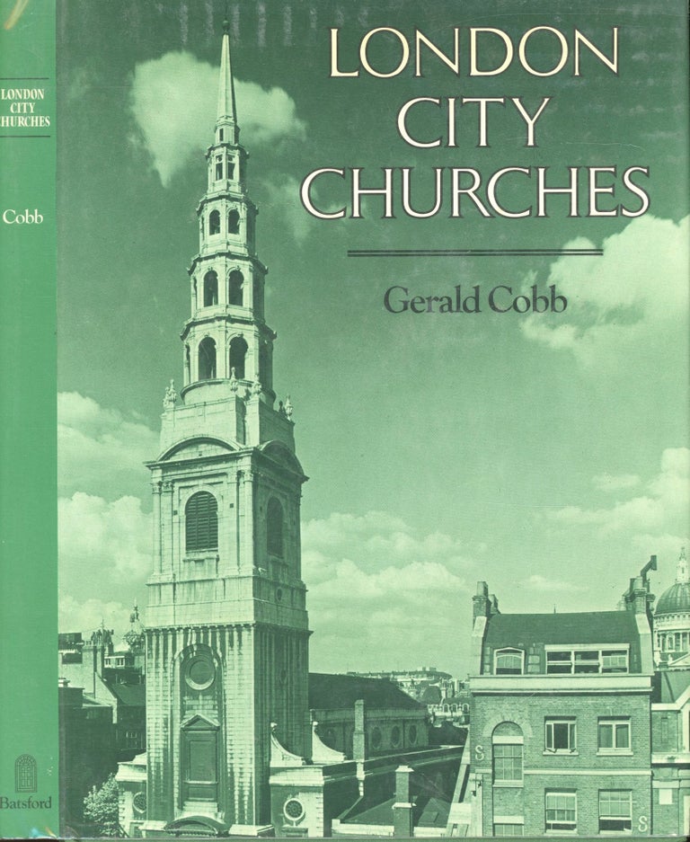 Item #s00032361 London City Churches. Gerald Cobb.