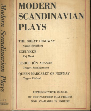 Item #s00032492 Modern Scandinavian Plays. August Stringberg, Tryggvi Sveinbjornsson Kaj Munk,...
