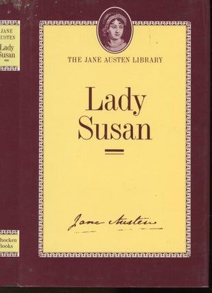 Item #s00032928 Lady Susan (The Jane Austen Library). Jane: R. W. Chapman Austen