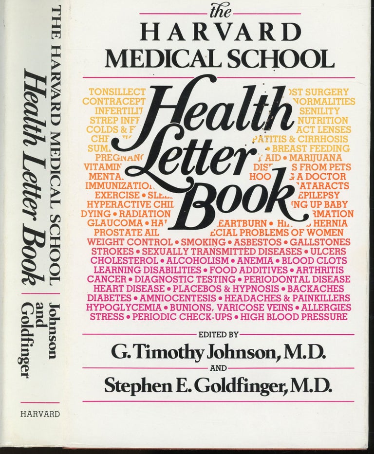 Item #s00032932 The Harvard Medical School Health Letter Book. G. Timothy Johnson, Stephen E. Goldfinger.