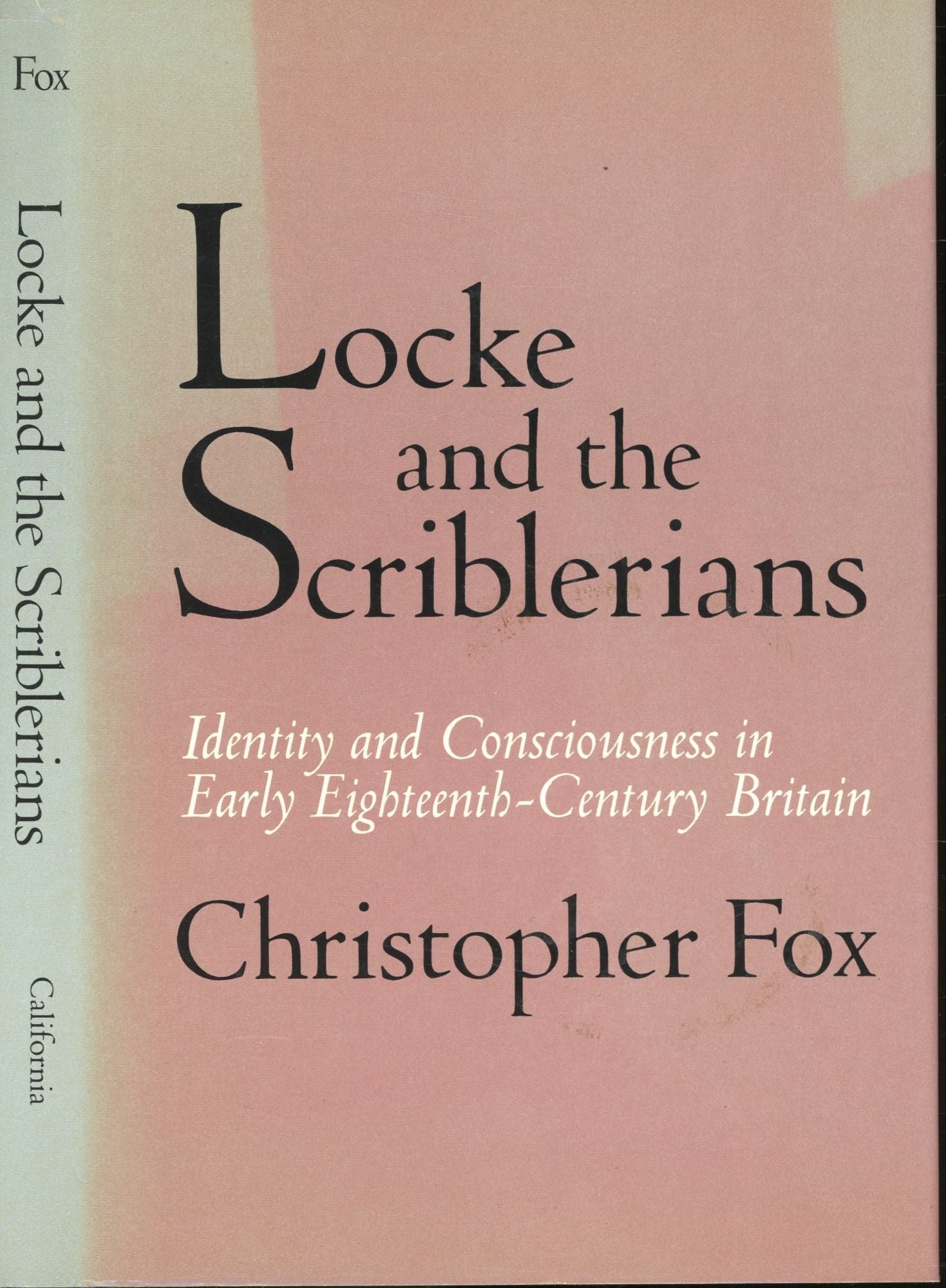 Locke and the Scriblerians: Identity and Consciousness in Early ...