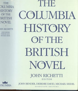 Item #s00033173 The Columbia History of the British Novell. John Richetti