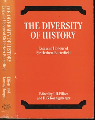 Item #s00033192 The Diversity of History: Essays in Honour of Sir Herbert Butterfield. J. H....