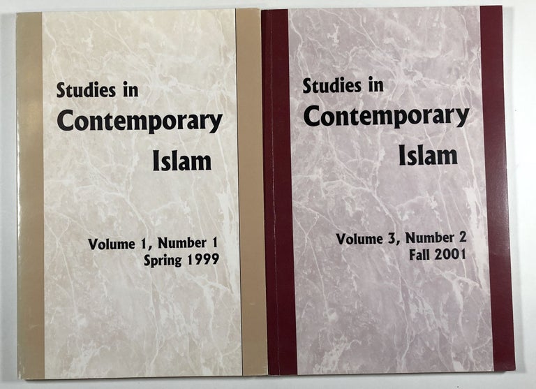 Item #C000010282 Studies in Contemporary Islam - Volume 1, Number 1, Spring 1999 & Volume 3, Number 2, Fall 2001 (2 Vols.). Mumtaz Ahmad, Mustansir Mir.