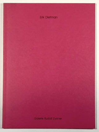 Item #C000010503 Erik Dietman - Reflexions sur la Sculpture. Erik Dietman