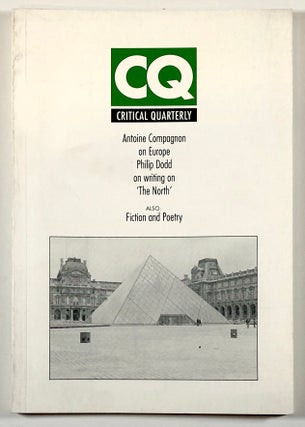 Item #C000010589 Critical Quarterly, Volume 32, Number 2, Summer 1990. Colin MacCabe, Peter...
