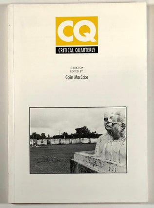 Item #C000010756 Critical Quarterly, Volume 36, Number 2, Summer 1994. Colin MacCabe, Moustapha...