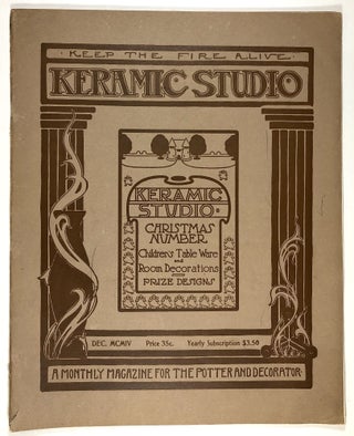 Item #C000010859 Keramic Studio: A Monthly Magazine for the Potter and Decorator. Vol. VI, No. 8,...