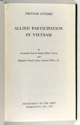 Allied Participation in Vietnam (Vietnam Studies)