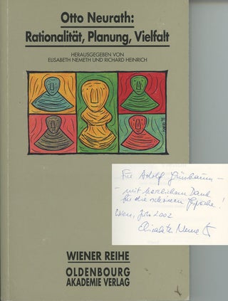 Item #C000013185 Otto Neurath: Rationalität, Planung, Vielfalt. Otto Neurath, Elisabeth Nemeth,...