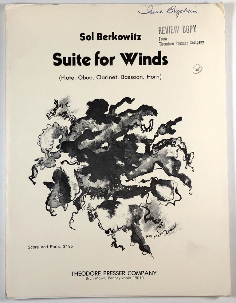 Item #C000013726 Suite for Winds (Flute, Oboe, Clarinet, Bassoon, Horn) (Score and Parts). Sol Berkowitz.