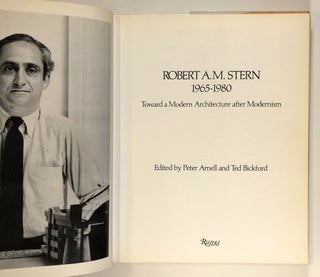 Robert A.M. Stern 1965-1980: Toward a Modern Architecture after Modernism