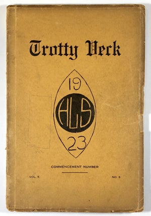 Item #C000016152 Trotty Veck 1923 - Class Yearbook for Leechburg High School, Leechburg, PA....