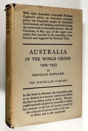 Item #C000016510 Australia in the World Crisis 1929-1933. Douglas Copland