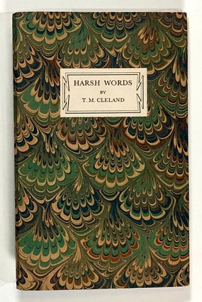 Item #C000016614 Harsh Words - An address delivered at a meeting of The American Institute of...