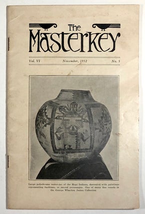 Item #C000016881 The Masterkey. Vol. VI, No. 5, November, 1932. Charles Amsden, M. R. Harrington
