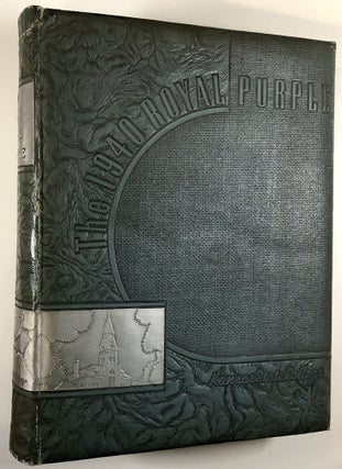 Item #C000017146 The 1940 Royal Purple - Class Yearbook from Kansas State College. Kansas State...