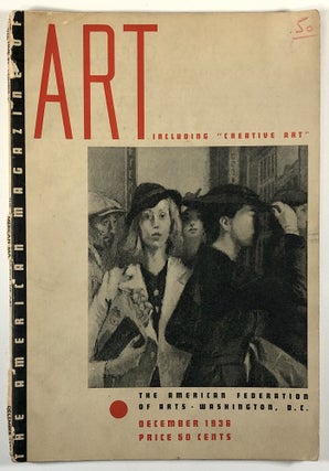 Item #C000017154 The American Magazine of Art, December 1936, Vol. 29 No. 12. F. A. Whiting Jr.,...