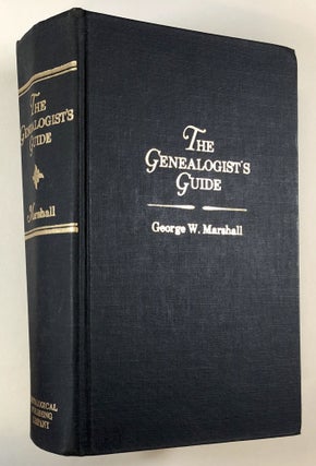Item #C000017352 The Genealogist's Guide (4th Edition). George W. Marshall, Camp. Anthony J. 9intro