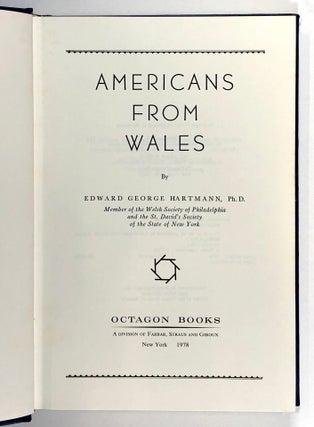 Americans from Wales