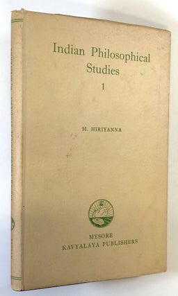 Item #C000017834 Indian Philosophical Studies 1. M. Hiriyanna