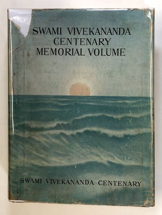 Item #C000017835 Swami Vivekananda Centenary Memorial Volume. R. C. Majumdar