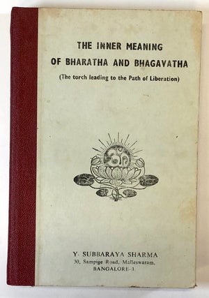 Item #C000017841 The Inner Meaning of Bharatha and Bhagavatha (The torch leading to the Path of...