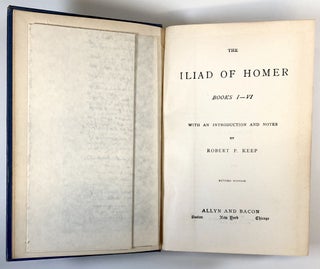 The Iliad of Homer, Books I-VI (Revised Edition)