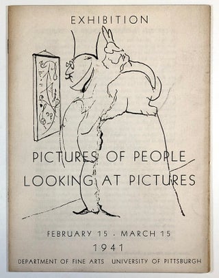 Item #C000018460 Pictures of People Looking at Pictures. February 15 - March 15, 1941. University...