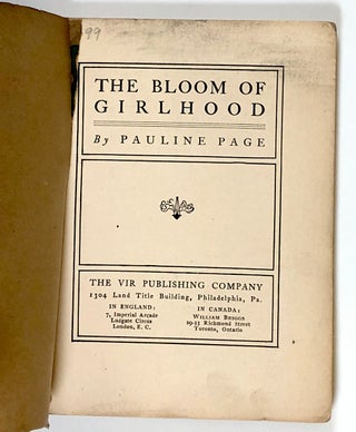 The Bloom of Girlhood