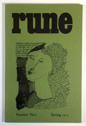 Item #C000019784 Rune; Number Two, Spring 1975. E. J. Carson, ed., Norman Dubie, Nelly Sachs,...