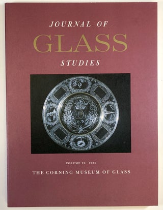Item #C000021998 Journal of Glass Studies, Vol. 20 - 1978. Martin John H