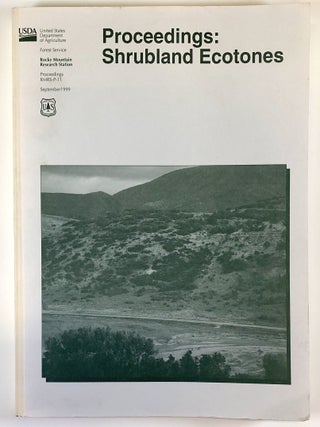 Item #C000022796 Proceedings: Shrubland Ecotones. Ephraim, UT, August 12-14, 1998. E. Durant...