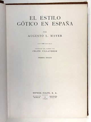 El Estilo Gótico En España