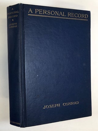 Item #C000026793 A Personal Record. Joseph Conrad