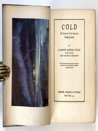 Cold: The Record of an Antarctic Sledge Journey