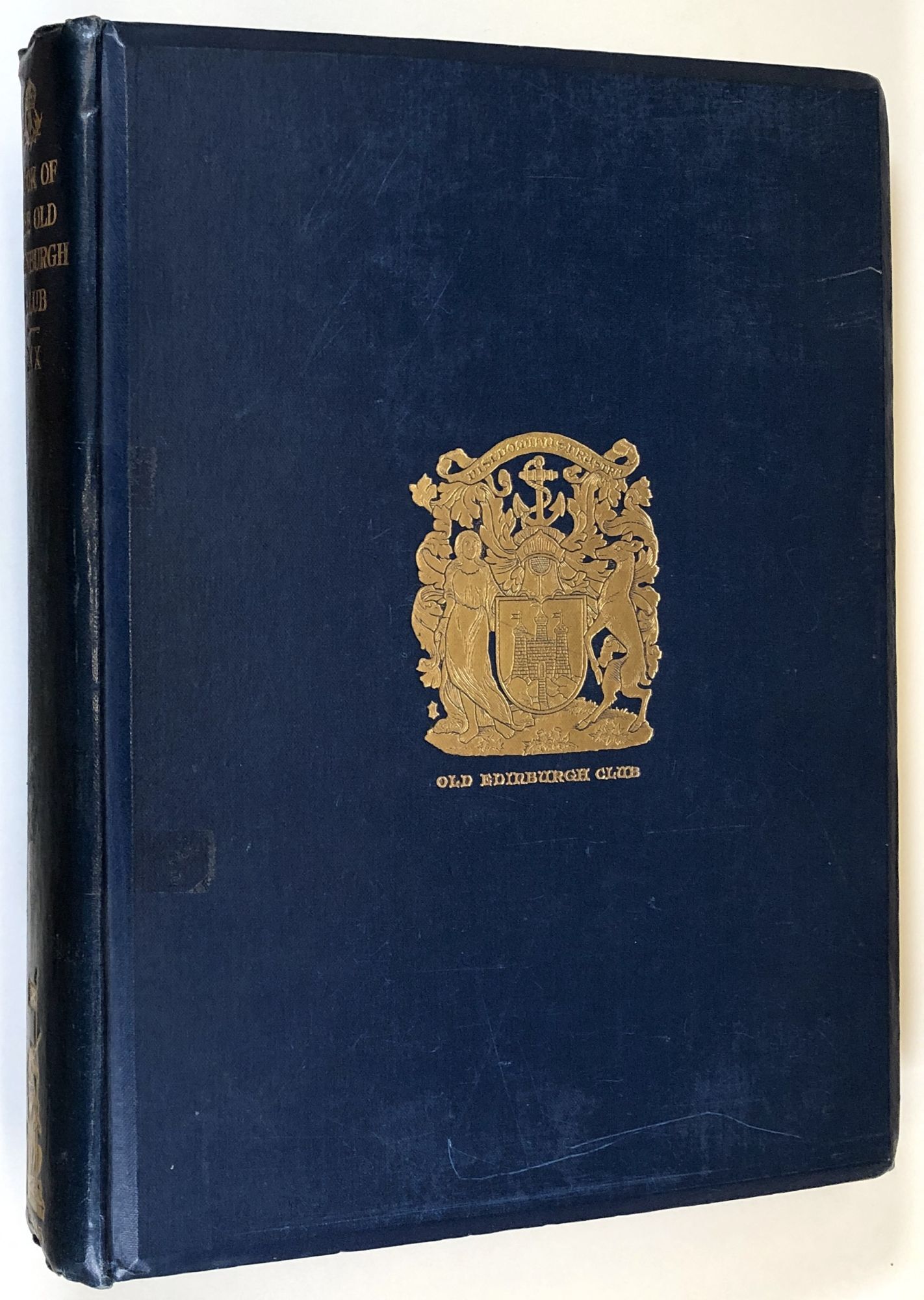 The Book of the Old Edinburgh Club Twentieth Volume | H. M.