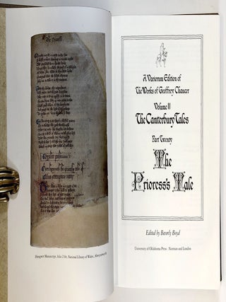 The Prioress's Tale (Variorum Edition of the Works of Geoffrey Chaucer, Vol. II: The Canterbury Tales, Part Twenty)