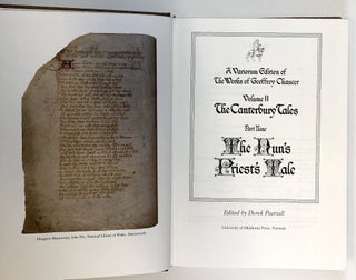 The Nun's Priest's Tale (Variorum Edition of the Works of Geoffrey Chaucer, Volume II: The Canterbury Tales, Part Nine)
