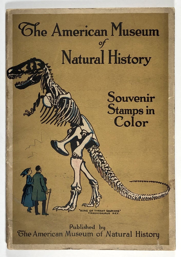 Item #C00002948 Souvenir Stamps in Color - For the People, For Education, For Science. American Museum of Natural History.