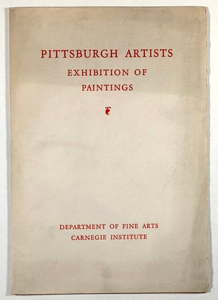 Item #C00002956 Exhibition of Paintings by Pittsburgh Artists. June 10 through August 1, 1943....