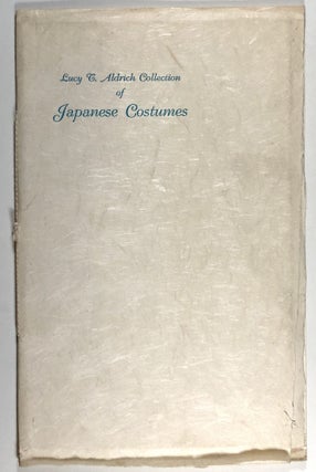 Item #C00002995 Lucy T. Aldrich Collection - Japanese No Drama Costumes and Priest Robes. Lucy T....